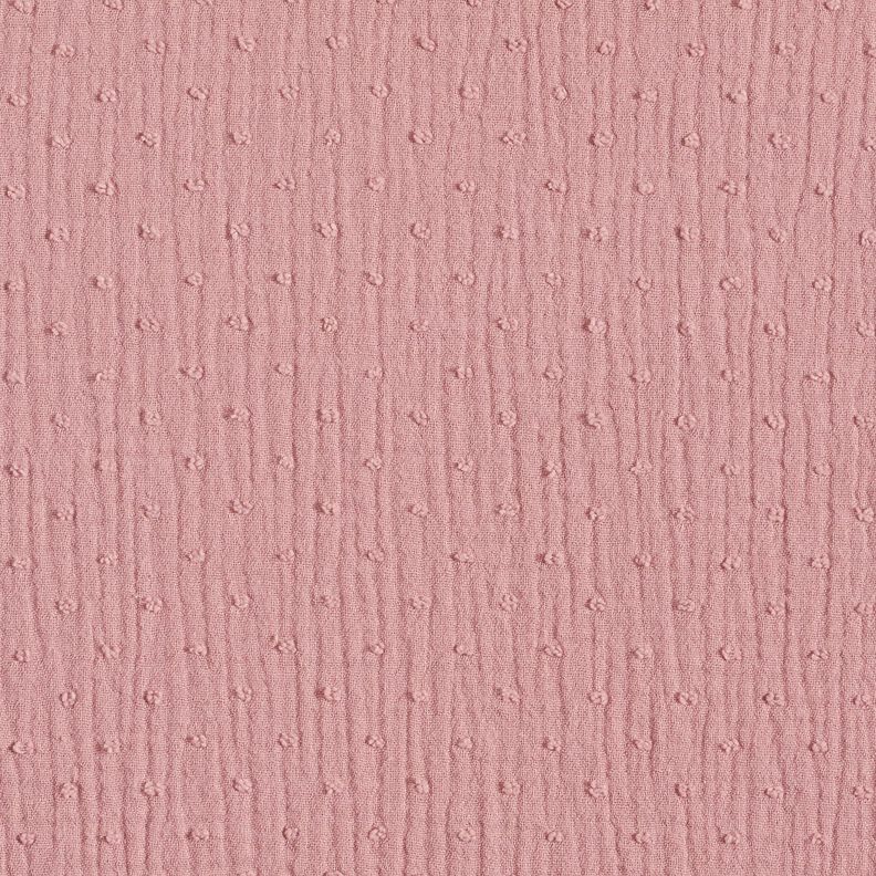 Musselina/ Tecido plissado duplo dobby – malva,  image number 1