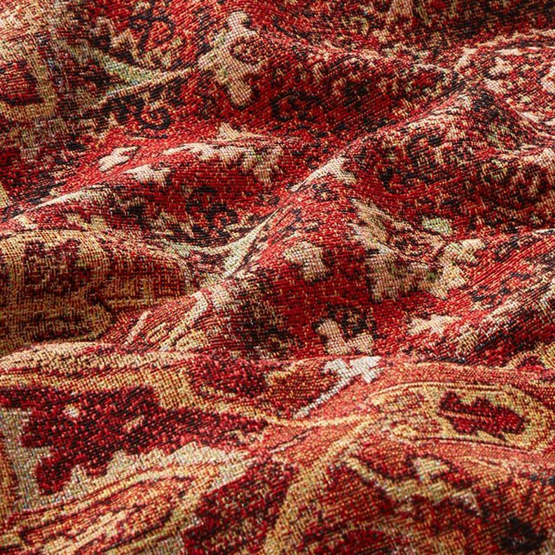 Tecido para decoração Gobelina tapete de tecido – terracota/vermelho-fogo,  image number 2