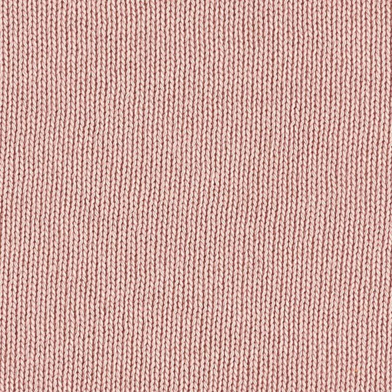 Tecido de malha de algodão – rosa embaçado,  image number 5