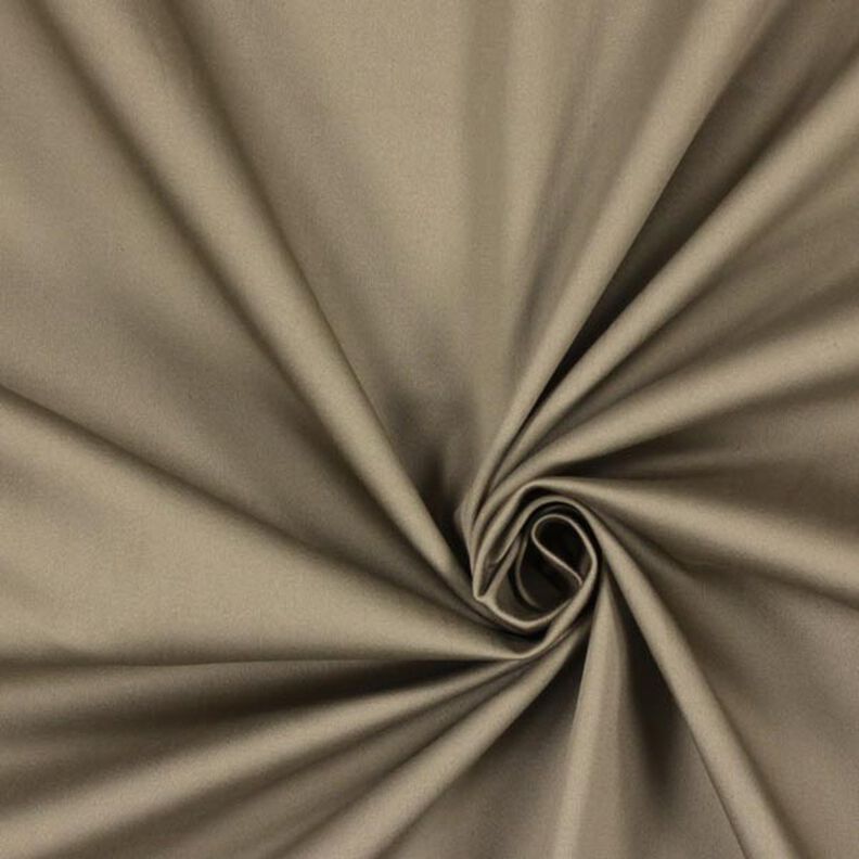 Cetim de algodão Stretch – bege escuro,  image number 1