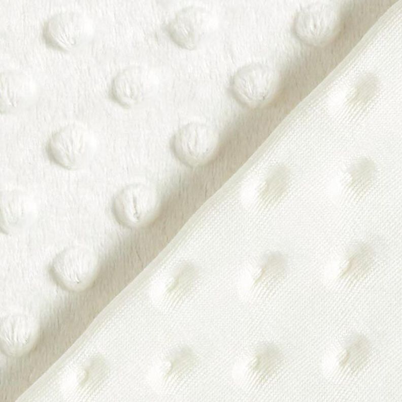 Tecido polar fofinho pintas gravadas – branco sujo,  image number 4