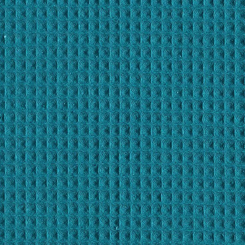 Tecido piqué em favo – azul petróleo,  image number 5