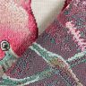 Tecido para decoração Peça de gobelina Flamingo – beige/pink,  thumbnail number 4
