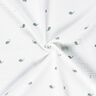Musselina/ Tecido plissado duplo Pequenas baleias – marfim/cinza claro,  thumbnail number 3