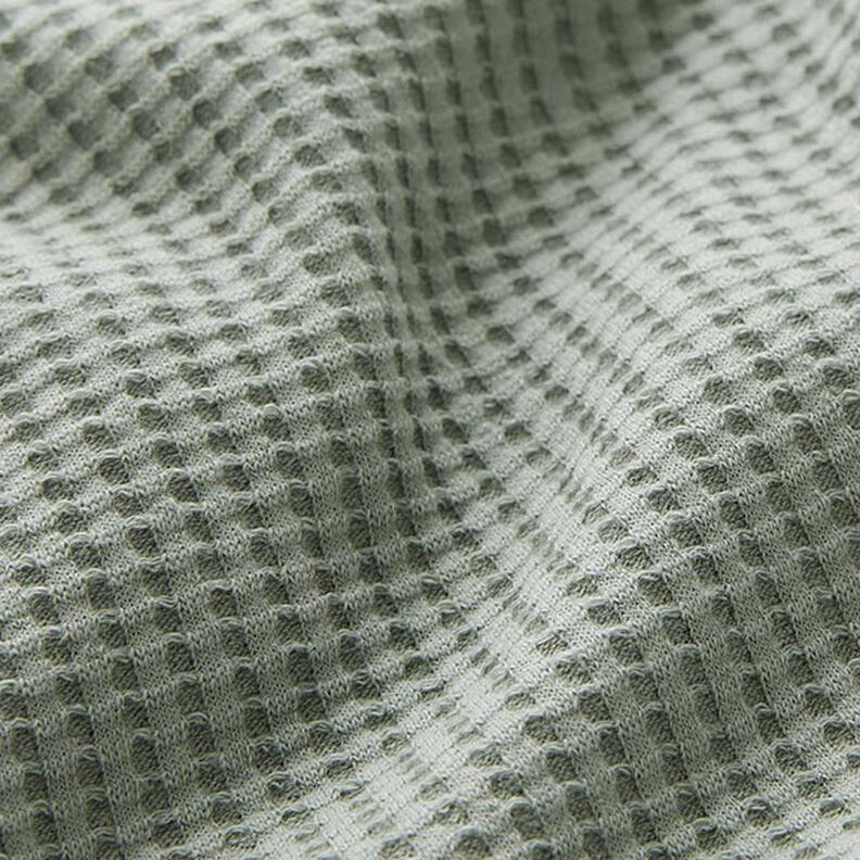 Jersey favos de algodão lisa – verde amarelado,  image number 2