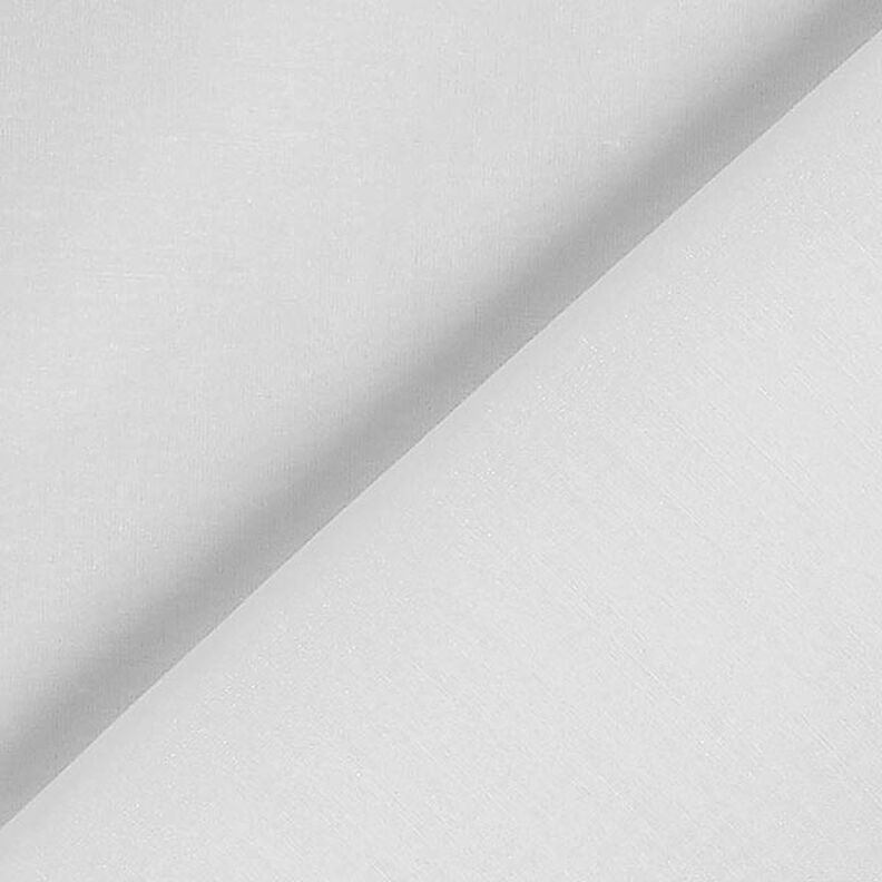 Tecido de algodão e seda super leve Voile – branco,  image number 3