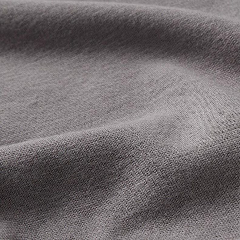 Tecido polar alpino Sweater aconchegante Liso – cinzento escuro,  image number 3