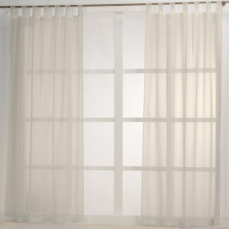 Tecido para cortinados Imitação de juta 280 cm – natural,  image number 5