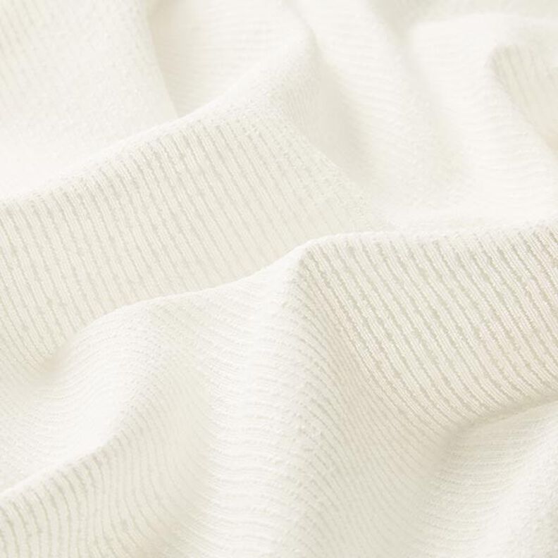 Tecido para cortinados Riscas Fio efeitos especiais 300 cm – branco,  image number 2