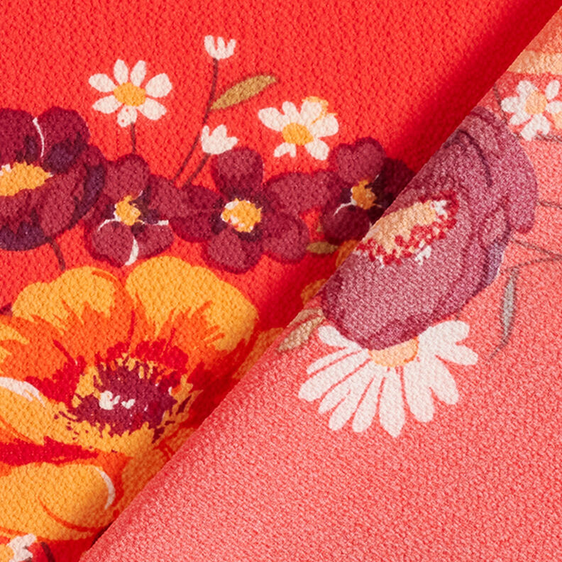 Tecido crepe Ramo de flores – cor de malagueta,  image number 4