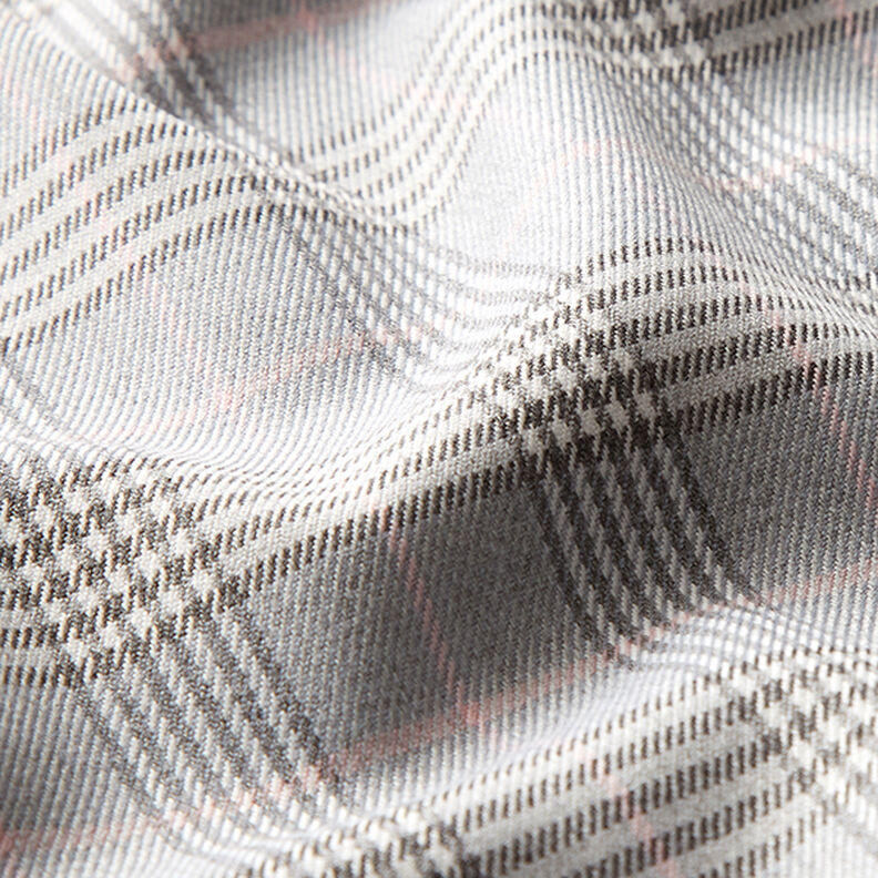 Stretch para calças Xadrez escocês – cinzento claro/cinzento escuro,  image number 2