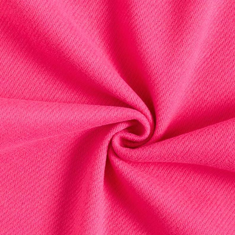 Tecido para sobretudos Mistura de lã Liso – rosa intenso,  image number 1
