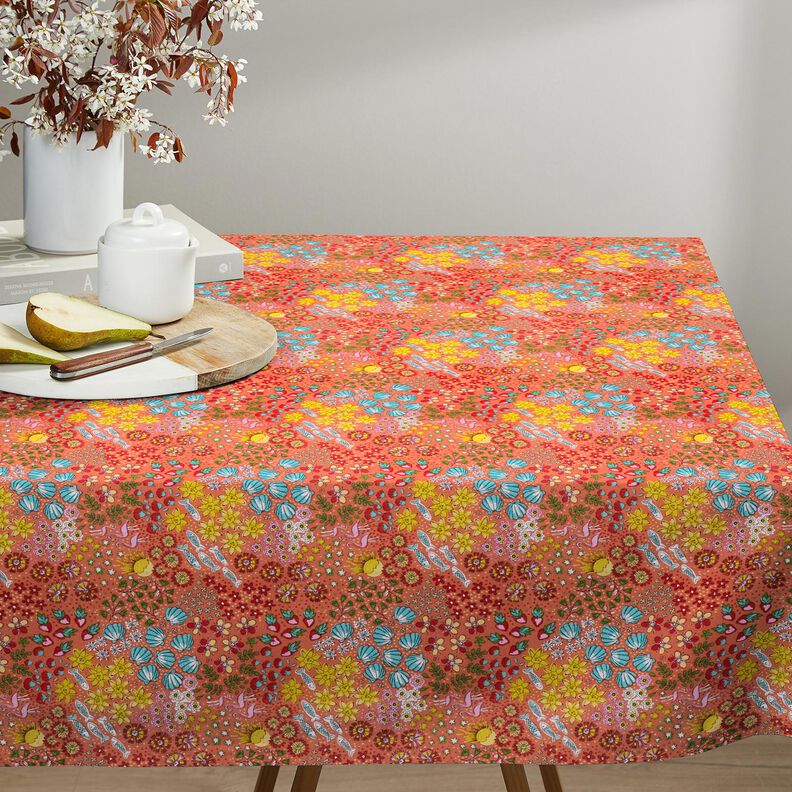 Algodão revestido Mistura marítima – cor de coral,  image number 7