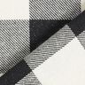 Tecido de algodão Xadrez Lurex – preto/branco,  thumbnail number 5