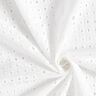 Tecido de algodão Bordado inglês Ornamentos – branco,  thumbnail number 3
