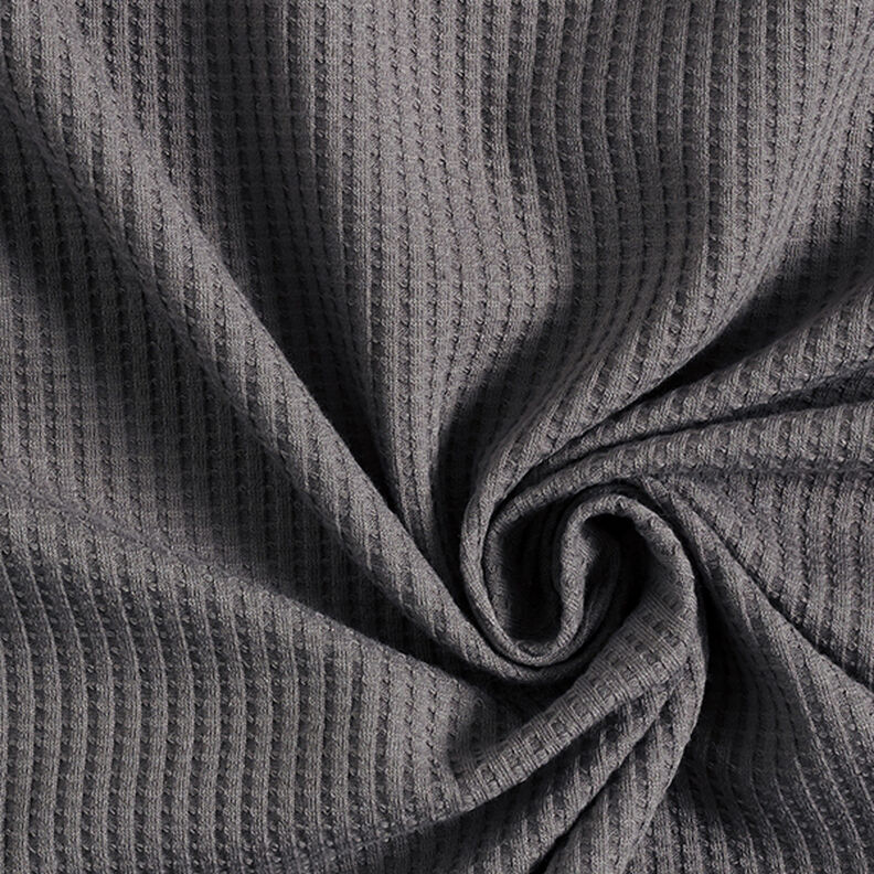 Jersey favos de algodão lisa – cinzento,  image number 1