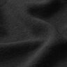 Tecido polar alpino Sweater aconchegante Liso – preto,  thumbnail number 3