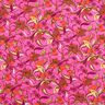 Jersey de viscose Flores delicadas – púrpura/vermelho-fogo,  thumbnail number 1