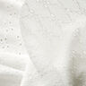 Jersey enrugado Bordado inglês – branco,  thumbnail number 3