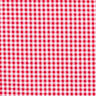 Anarruga Mistura de algodão Xadrez Vichy – vermelho,  thumbnail number 1