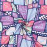 Popelina de algodão Patchwork | Poppy Fabrics – azul ganga/pink,  thumbnail number 3