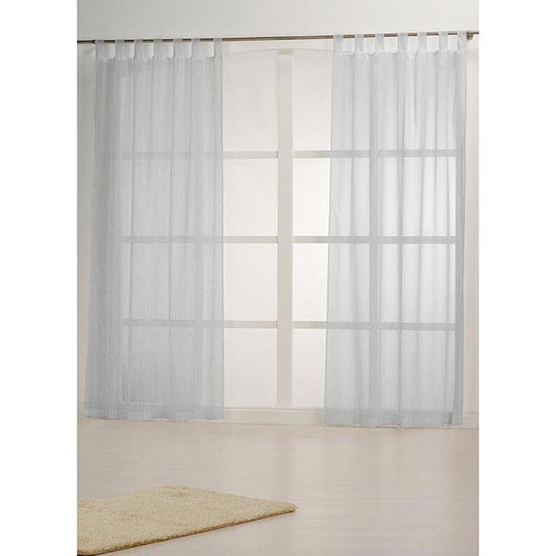 Tecido para cortinados Voile Ibiza 295 cm – branco,  image number 5