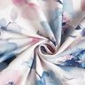 Tecido para decoração Meio linho Panamá Flores em aguarela grandes – branco/púrpura média,  thumbnail number 3