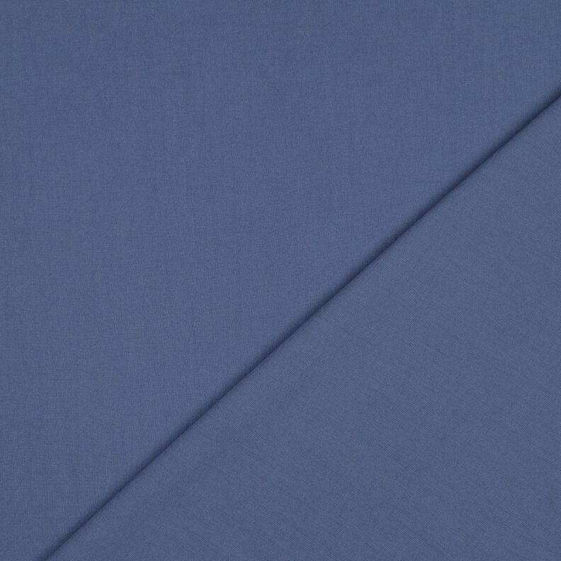 Tecido de algod&atilde;o Tecido enrugado, pr&eacute;-lavado &ndash; azul ganga,  image number 3
