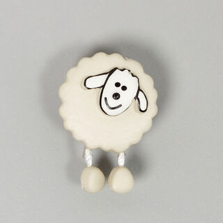Botão de plástico, Sheep 14, 