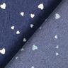 Chambray Pequenos corações – azul-marinho/branco sujo,  thumbnail number 4