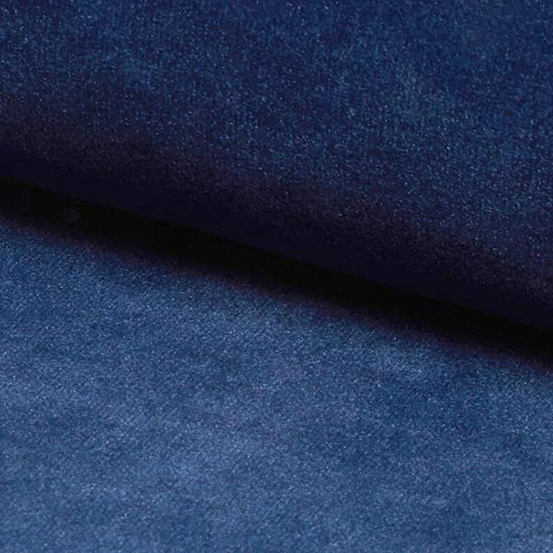 Tecido para estofos Veludo – azul-marinho,  image number 2