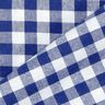 Tecido de algodão Vichy - 1 cm – azul real,  thumbnail number 3