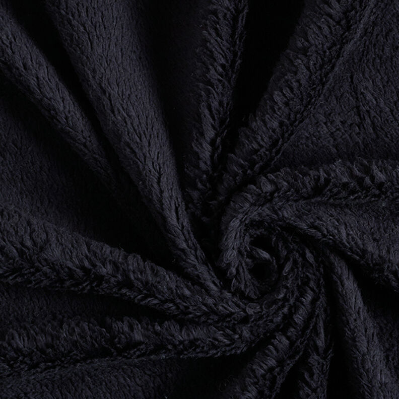 Sherpa de algodão lisa – preto,  image number 3