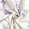 Tecido para decoração Meio linho Panamá Campo de lavanda – marfim/lilás,  thumbnail number 3