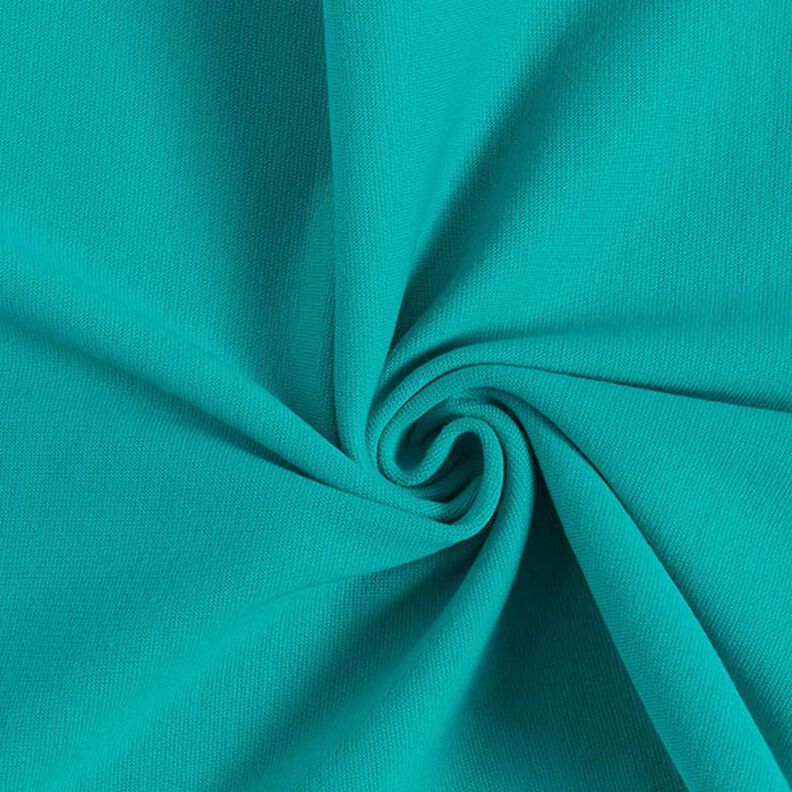 Tecido para bordas liso – verde esmeralda,  image number 1