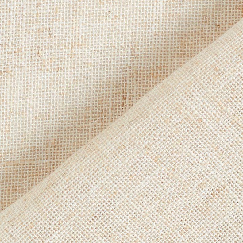 Tecido para cortinados Imitação de juta 280 cm – natural,  image number 4