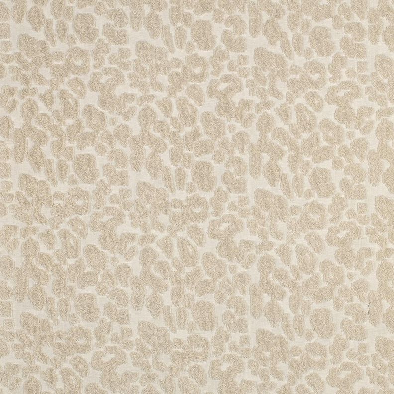 Tecido turco Stretch Leopardo  – cor de areia,  image number 1