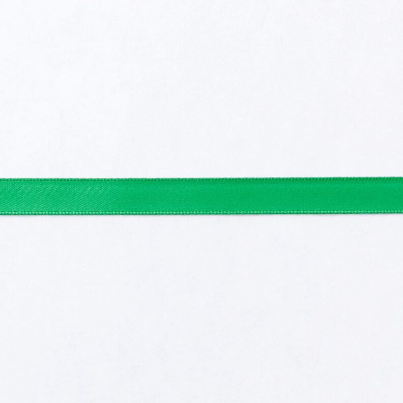 Fita de cetim [9 mm] – verde,  image number 1