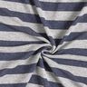 Jersey com riscas horizontais brilhantes – cinzento claro/azul-marinho,  thumbnail number 4