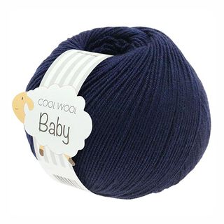 Cool Wool Baby, 50g | Lana Grossa – azul-noite, 