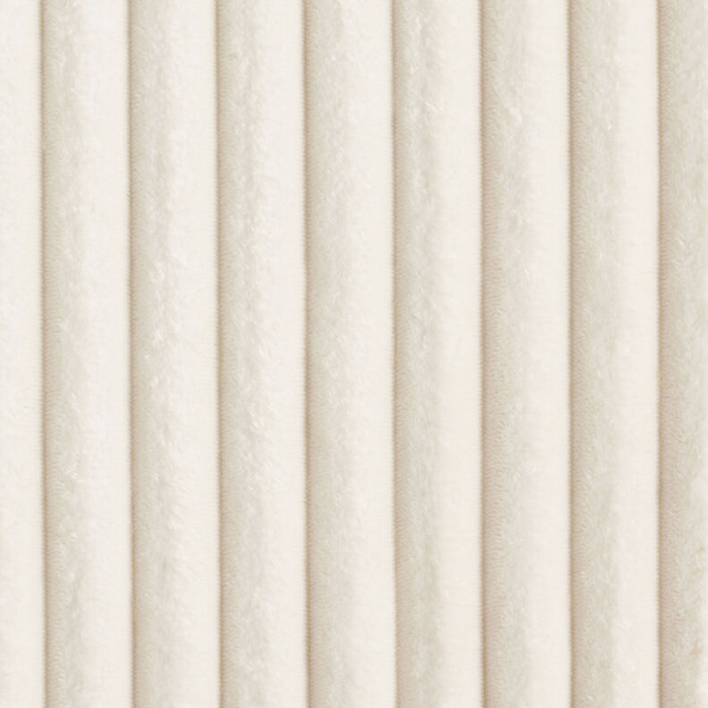 Tecido para estofos Riscas de pelo – marfim,  image number 1