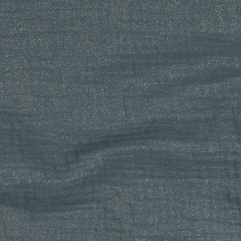 Musselina/ Tecido plissado duplo Pintas brilhantes finas | Poppy Fabrics – verde-pinheiro,  image number 2