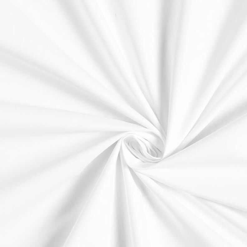 Popelina de algodão Liso – branco,  image number 1