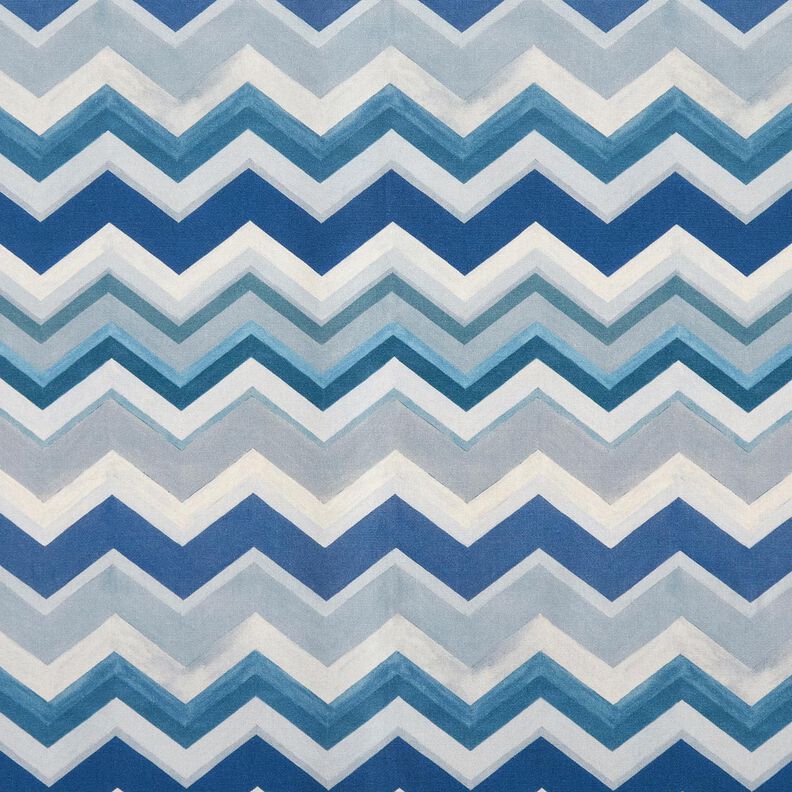 Tecido para exteriores Lona Picos – azul,  image number 1