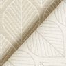 Tecido para decoração Jacquard Folhas – beige,  thumbnail number 6