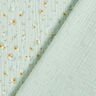 Musselina/ Tecido plissado duplo Flores românticas – menta clara,  thumbnail number 4