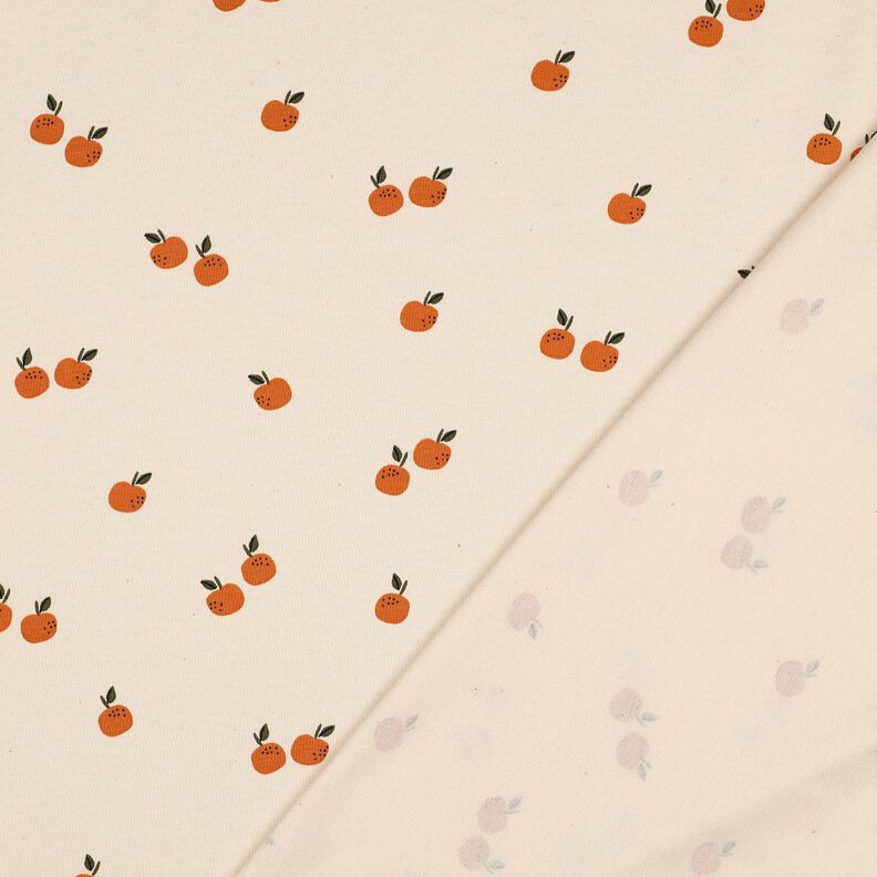 GOTS Jersey de algodão Laranjas | Poppy Fabrics – bege claro/cor de caramelo,  image number 4