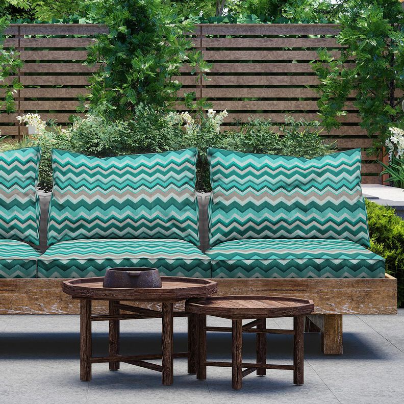 Tecido para exteriores Lona Picos – eucalipto,  image number 6