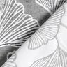 Tecido para decoração Jacquard Ginkgo grande – granito/marfim,  thumbnail number 4