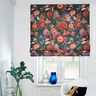 Veludo para decoração Gavinha floral – pinheiro azul/rosé,  thumbnail number 6